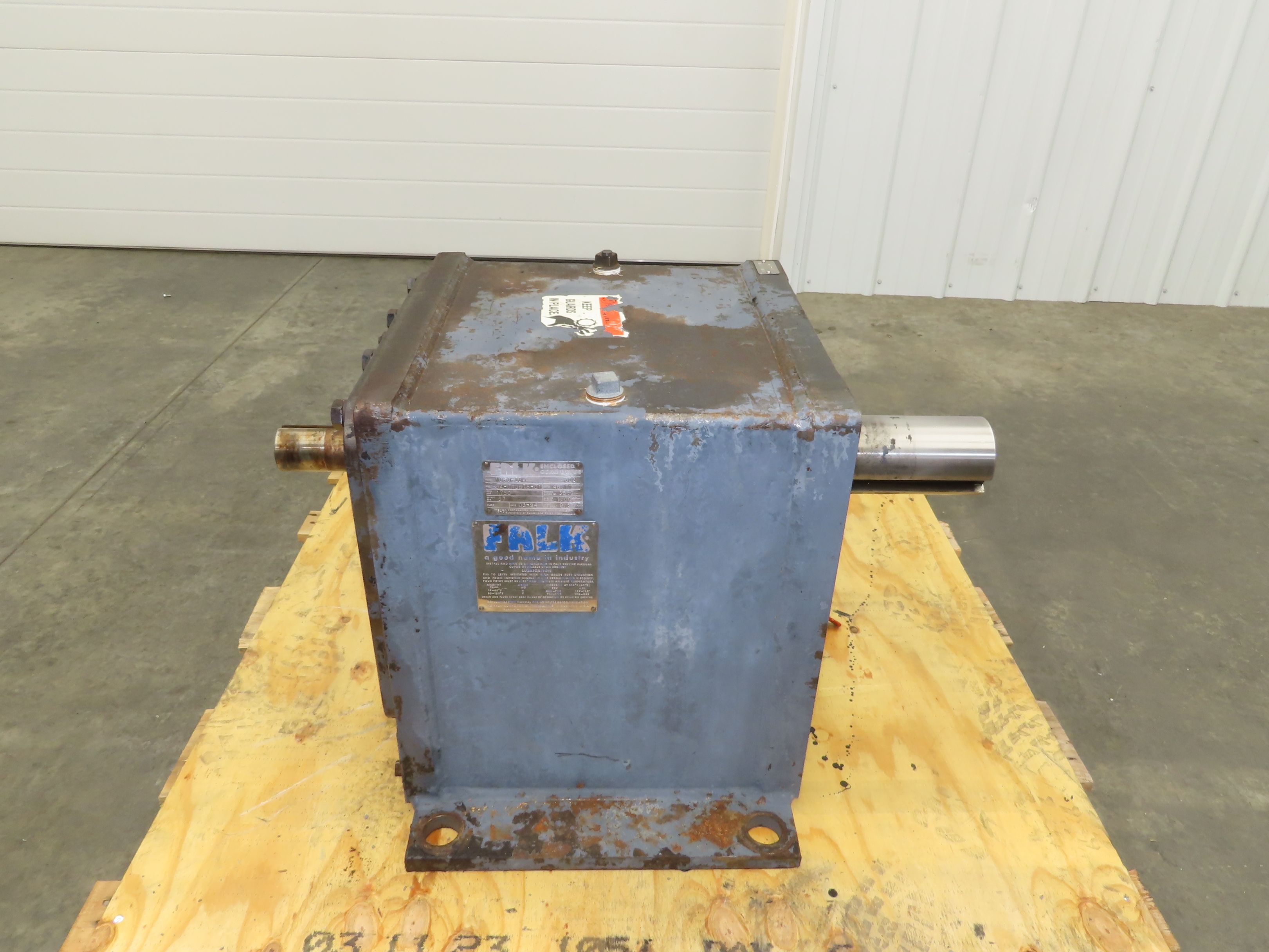 Falk 1080FZ3A Inline Gearbox 48.11 Speed Reducer 35.9Hp 37 RPM Output ...
