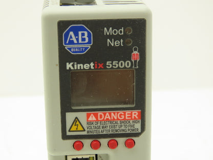 Allen Bradley 2198-H003-ERS Kinetix 5500 AC Servo Drive 190-528vAC 1/3-Ph 2.5A