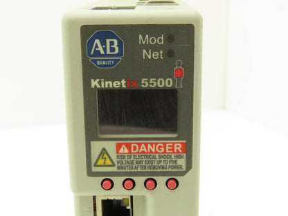 Allen Bradley 2198-H003-ERS Kinetix 5500 AC Servo Drive 190-528vAC 1/3-Ph 2.5A