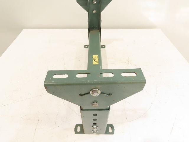 Hytrol MS-3 24"W Conveyor Leg Stationary Floor Support 12-5/8" to 15-5/8"H