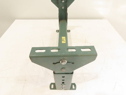 Hytrol MS-3 24"W Conveyor Leg Stationary Floor Support 12-5/8" to 15-5/8"H