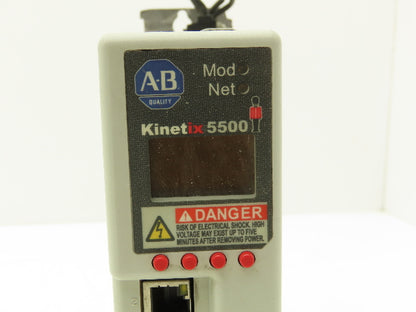 Allen Bradley 2198-H003-ERS Kinetix 5500 AC Servo Drive 190-528vAC 1/3-Ph 2.5A