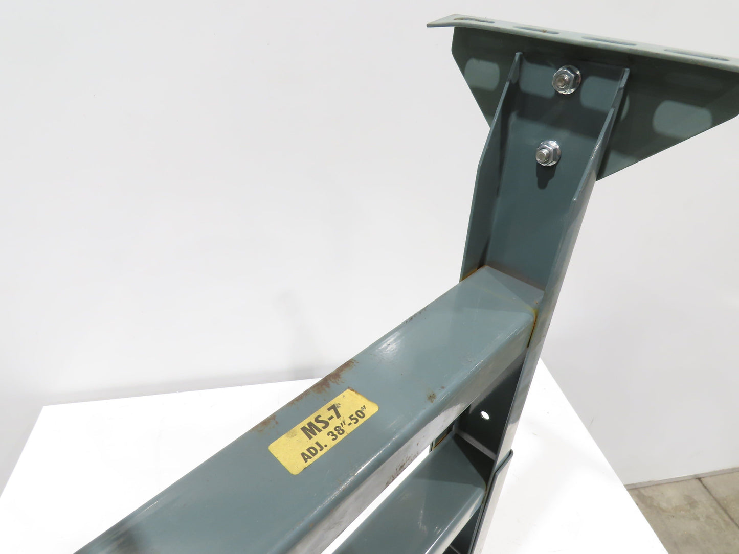 Hytrol MS-7 18"W Conveyor Leg Stationary Floor Support 33-5/8" to 45-5/8"H