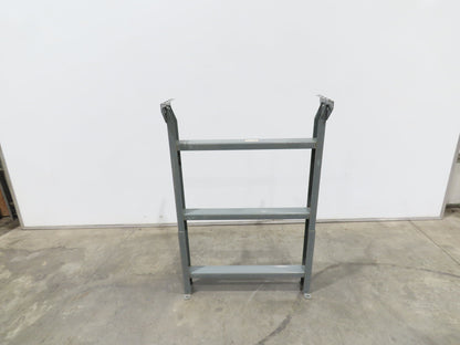 Hytrol LS-8 30"W Conveyor Leg Stationary Floor Support 46" to 58"H