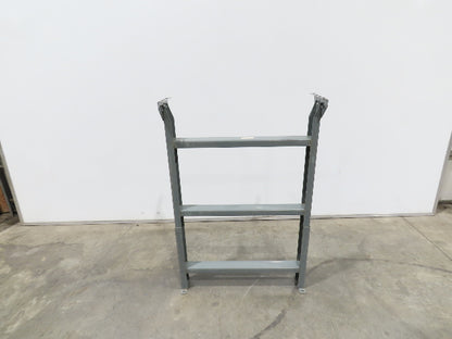 Hytrol LS-8 30"W Conveyor Leg Stationary Floor Support 46" to 58"H