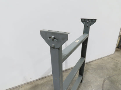 Hytrol LS-8 30"W Conveyor Leg Stationary Floor Support 46" to 58"H