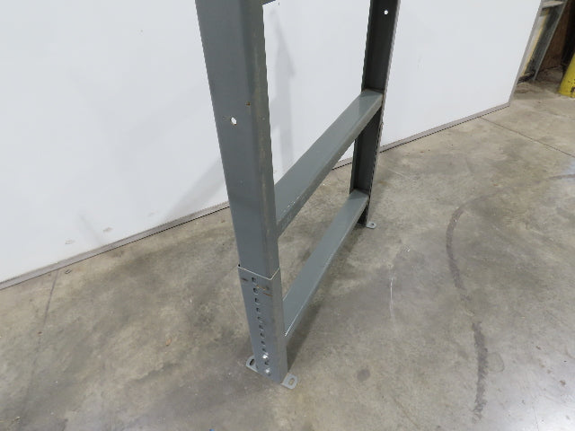 Hytrol LS-8 30"W Conveyor Leg Stationary Floor Support 46" to 58"H