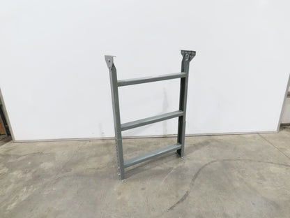 Hytrol LS-8 30"W Conveyor Leg Stationary Floor Support 46" to 58"H
