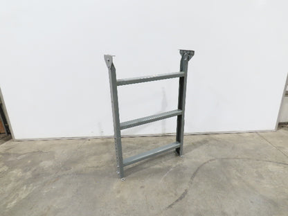 Hytrol LS-8 30"W Conveyor Leg Stationary Floor Support 46" to 58"H