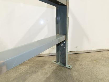 Hytrol HS-9 24"W Conveyor Leg Stationary Floor Support 43-5/8" to 55-5/8"H