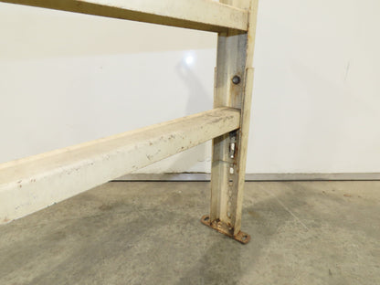 Hytrol 32"W Conveyor Leg Stationary Floor Support TAN 24-5/8" to 36-5/8"H