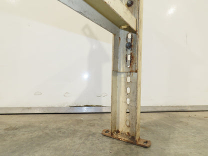Hytrol 32"W Conveyor Leg Stationary Floor Support TAN 24-5/8" to 36-5/8"H