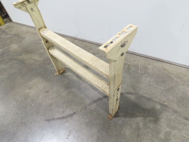 Hytrol 32"W Conveyor Leg Stationary Floor Support TAN 24-5/8" to 36-5/8"H
