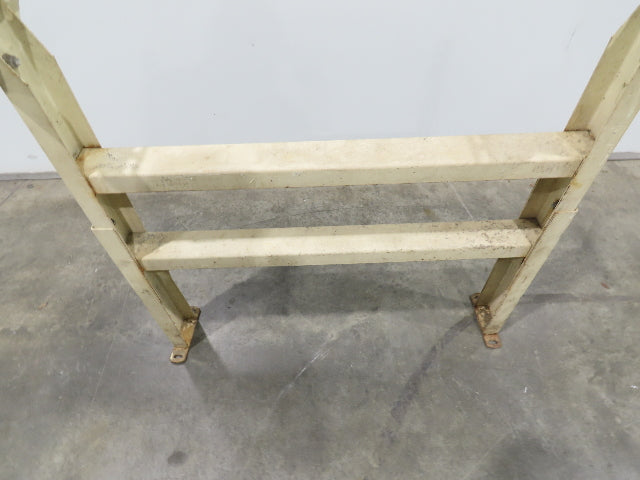 Hytrol 32"W Conveyor Leg Stationary Floor Support TAN 24-5/8" to 36-5/8"H