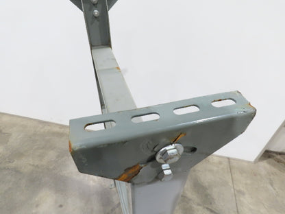 Hytrol HS-11 30"W Conveyor Leg Stationary Floor Support 67-5/8" to 79-5/8"H