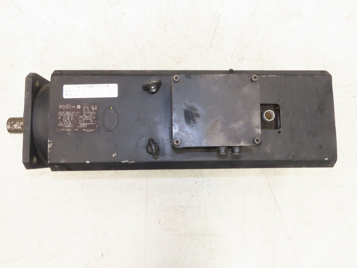 Siemens QUVF 100L/4C-11 Servo Motor 7.5kw 9000rpm 400V 3Ph Encoder