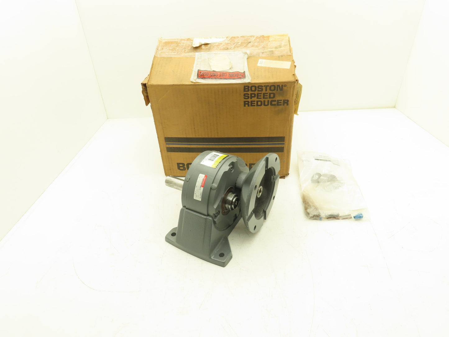 Boston F221D-PH-10-B5-H1 Helical Reducer 9.84:1 1Hp 178rpm 56C Parallel Shaft