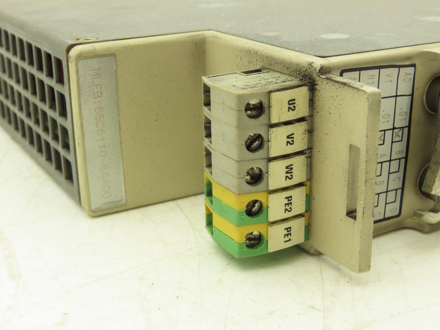 Siemens 6SC6110-6AA00 Simodrive Feed Module 6/12A