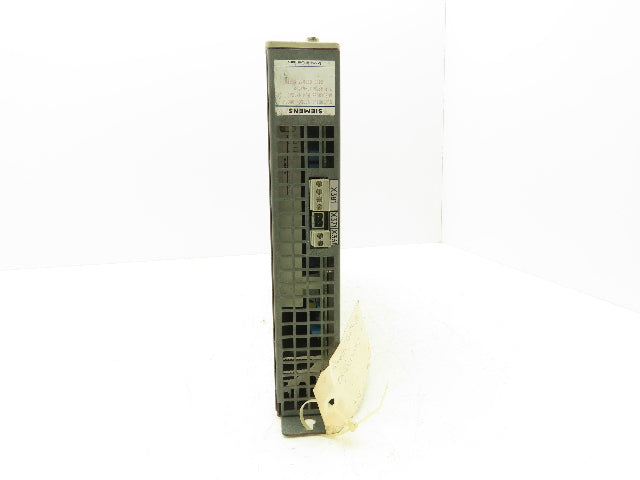 Siemens 6SC6110-6AA00 Simodrive Feed Module 6/12A