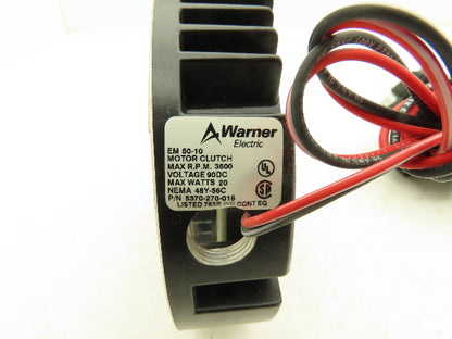 Warner 5370-270-015 Motor Clutch 90V