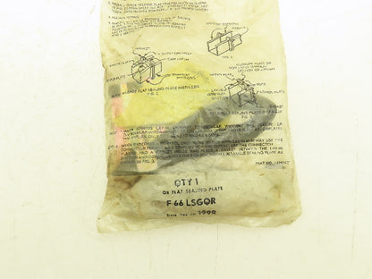 Hoffman F66LSGQR Wireway Sealing Plate 6" Lay-In Wireway Lot of 15