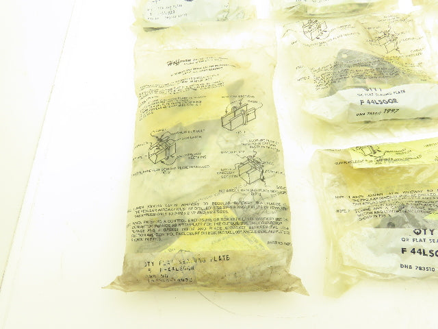 Hoffman F44LSGQR Wireway Sealing Plate 4" Lay-In Wireway Lot of 14