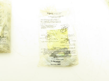 Hoffman F44LSGQR Wireway Sealing Plate 4" Lay-In Wireway Lot of 14