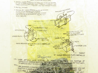 Hoffman F44LSGQR Wireway Sealing Plate 4" Lay-In Wireway Lot of 14