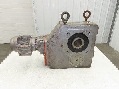 Watt Drive W21 KUA85C Helical Gearmotor 1.4RPM 1Hp 460V 3PH Hollow Shaft Reducer
