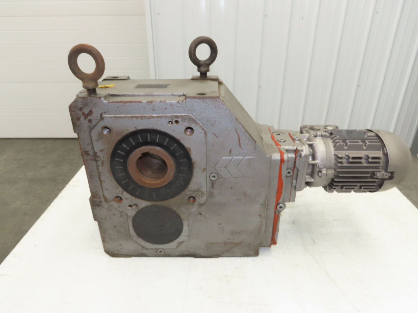 Watt Drive W21 KUA85C Helical Gearmotor 1.4RPM 1Hp 460V 3PH Hollow Shaft Reducer