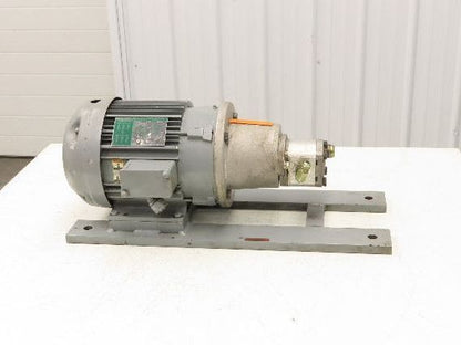 Casappa PLP20.8D0-50S1-LOC/OC-N-EL FS Hydraulic Gear Pump 3.7gpm 4000psi 5Hp 3PH