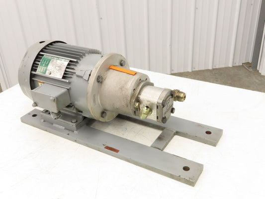 Casappa PLP20.8D0-50S1-LOC/OC-N-EL FS Hydraulic Gear Pump 3.7gpm 4000psi 5Hp 3PH