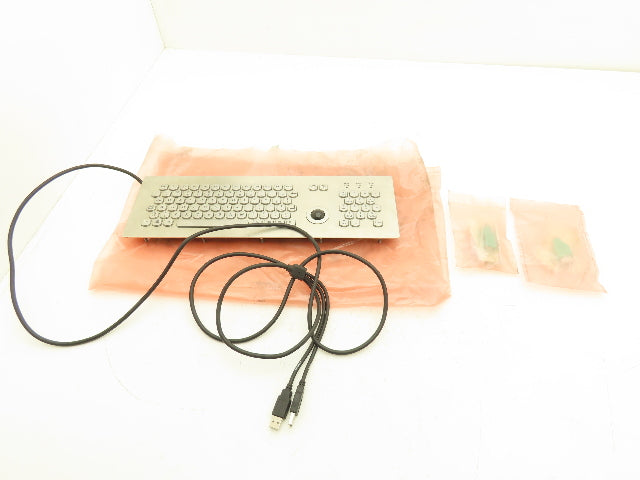 Sasse 1500.9905704 Industrial Stainless Keyboard Trackball & Numeric Keypad