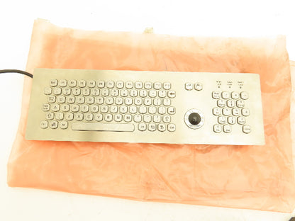 Sasse 1500.9905704 Industrial Stainless Keyboard Trackball & Numeric Keypad
