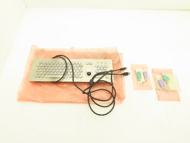 Sasse 1500.9905704 Industrial Stainless Keyboard Trackball & Numeric Keypad