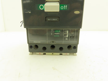 ABB T4H 250 SACE Tmax Circuit Breaker 3 Pole 600V 250A Shunt Trip