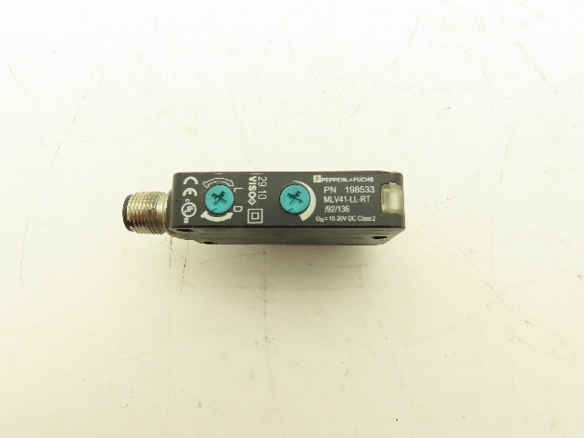Pepperl Fuchs 198533 Fiber Optic Photoelectric Sensor 10-30VDC