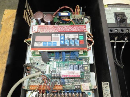 Reliance 2GU41007 AC V-S Drive GP-2000 VFD 10.7KVA 7.5Hp 460V 3Ph 100A Breaker