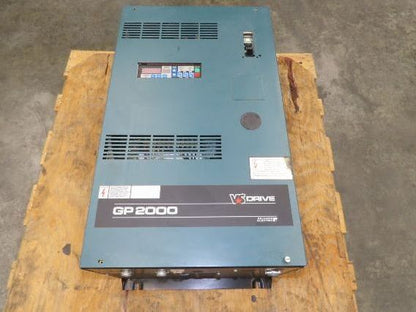 Reliance 2GU41007 AC V-S Drive GP-2000 VFD 10.7KVA 7.5Hp 460V 3Ph 100A Breaker