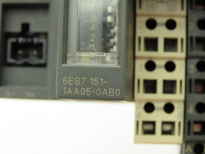 Siemens ET200S Profibus Remote Digital Input/Output Assembly 8 inputs 4 outputs