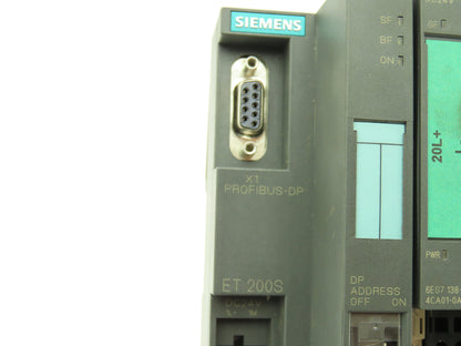 Siemens ET200S Profibus Remote Digital Input/Output Assembly 8 inputs 4 outputs