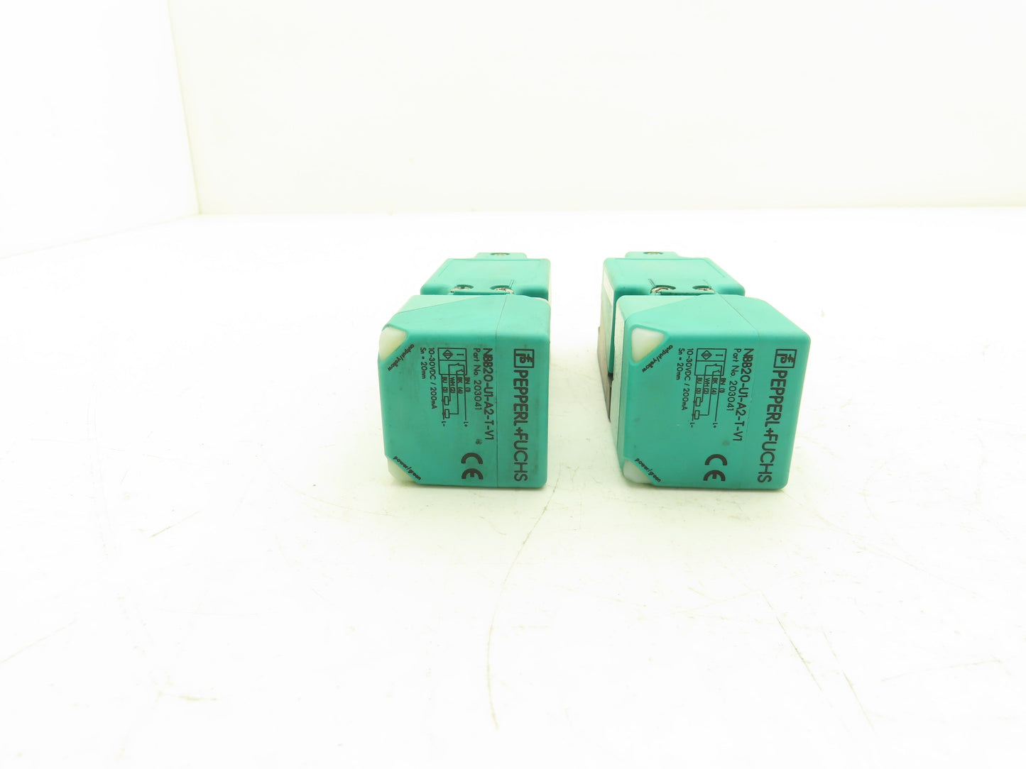 Pepperl+Fuchs NBB20-U1-A2-TV1 Inductive Proximity Sensor 10-30VDC 200mA Lot of 2
