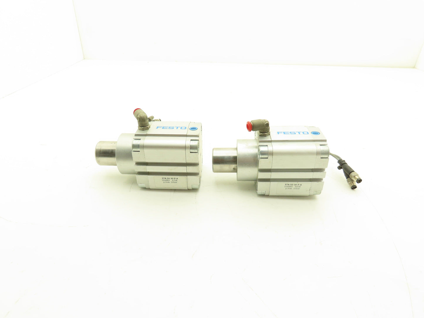 Festo STA-50-30-P-A Pneumatic Air Stop Cylinder 32mm Rod Lot of 2