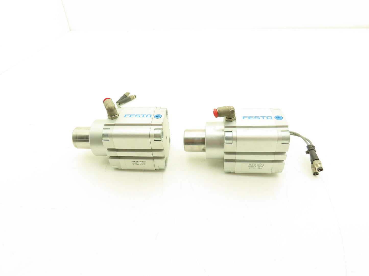 Festo STA-50-30-P-A Pneumatic Air Stop Cylinder 32mm Rod Lot of 2