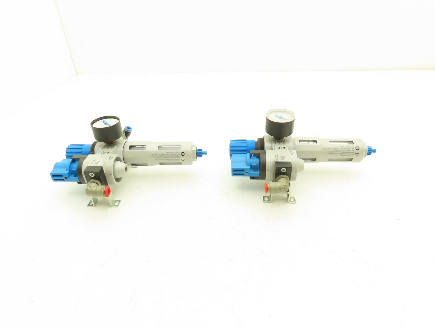 Pneumatic Air Filter Regulator Manual Shutoff Relief Lockout Valve Lot of 2