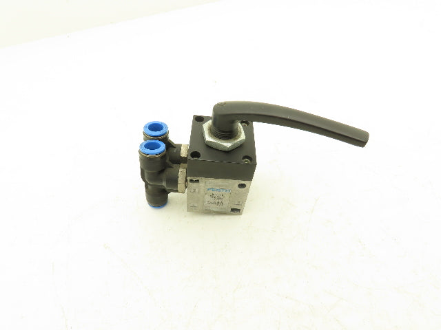 Festo H-5-1/4 B Hand Lever Valve Manually Operated 5/2 Way 550 l/min 10 Bar