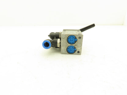 Festo H-5-1/4 B Hand Lever Valve Manually Operated 5/2 Way 550 l/min 10 Bar