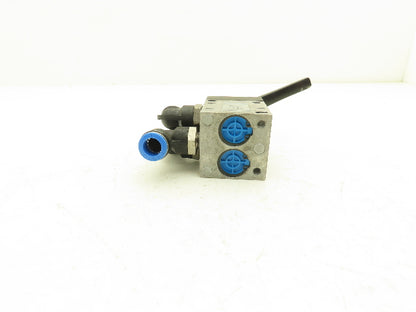 Festo H-5-1/4 B Hand Lever Valve Manually Operated 5/2 Way 550 l/min 10 Bar