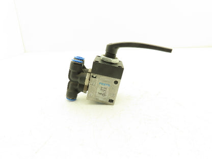 Festo H-5-1/4 B Hand Lever Valve Manually Operated 5/2 Way 550 l/min 10 Bar