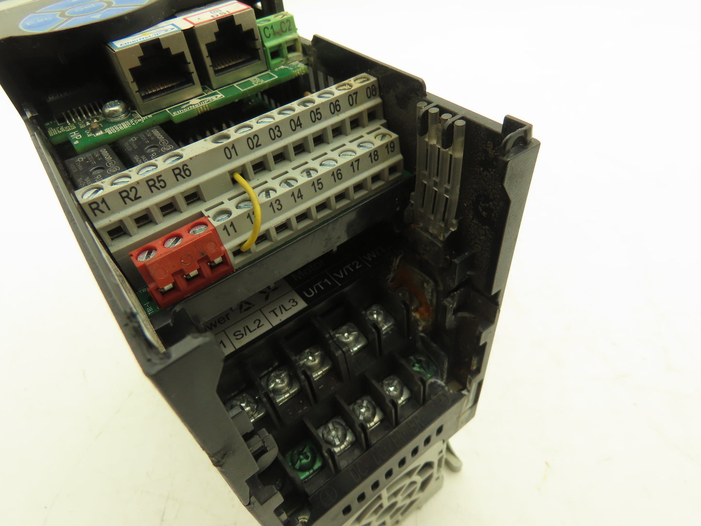 Allen Bradley 25B-D2P3N114 PowerFlex 525 VFD 500Hz 1Hp 460v 2.3A F/W 5.001 *PICS